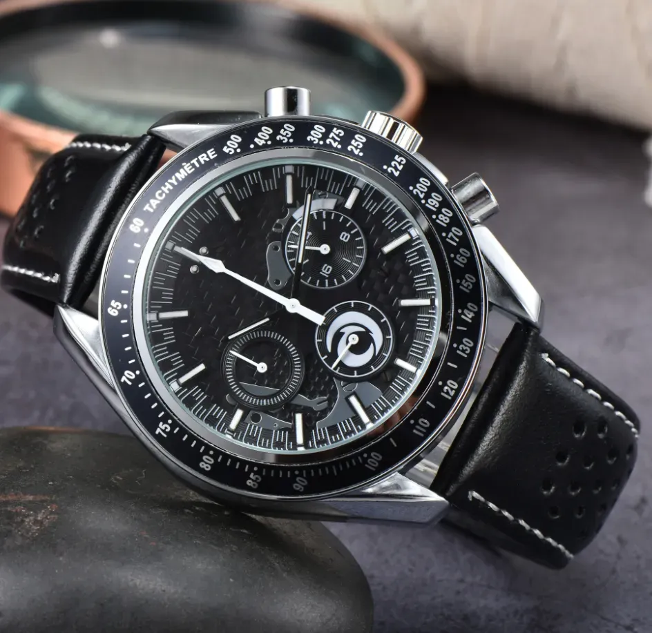 2023 aaa new designer movement watches men high quality luxury mens watch multifunction chronograph montre clocks free shipping 40mm