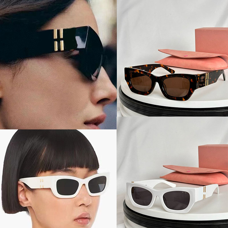Luxury Sunglasses For Womens Top Quality Hawksbill Turtle Thick Sheet Trendy Colors SMU09WS Outdoor Personalized Dressing Beautiful Girl Style UV