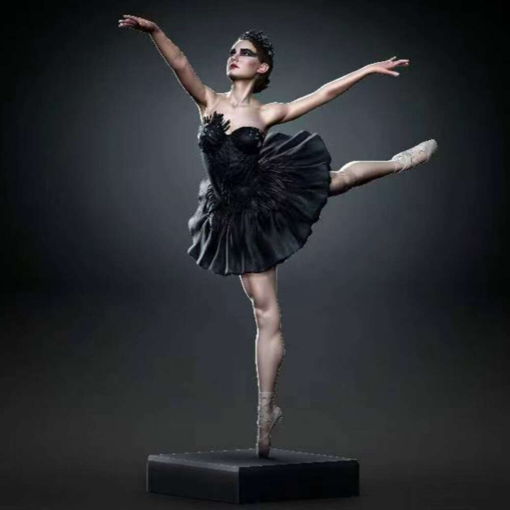 Anime Manga BANGSHE Minis Resin Figure 1/24 Scale Ballet Black Swan Diy Assemble Model Kit Unassembled Unpainted Statuettes Standard or NSFW-image-965540565