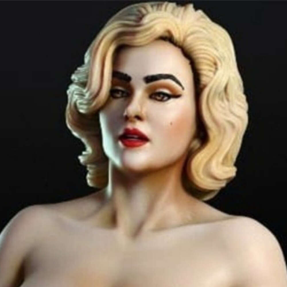 Anime Manga Resin Figure Charming Stunner 1/10 Scale Bust 100mm Vertical Height Model Kit Unassembled Statuette Unpainted Ama Diy Toys-image-965540772