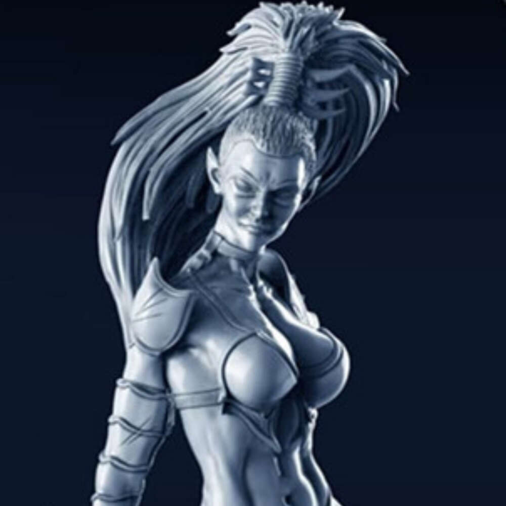 Anime Manga Wargame Lilith Diy Resin Figure 1/24 Scale 75mm Miniature Assemble Model Kit Unassembled Amas and Unpainted Figurine Toys-image-965547371