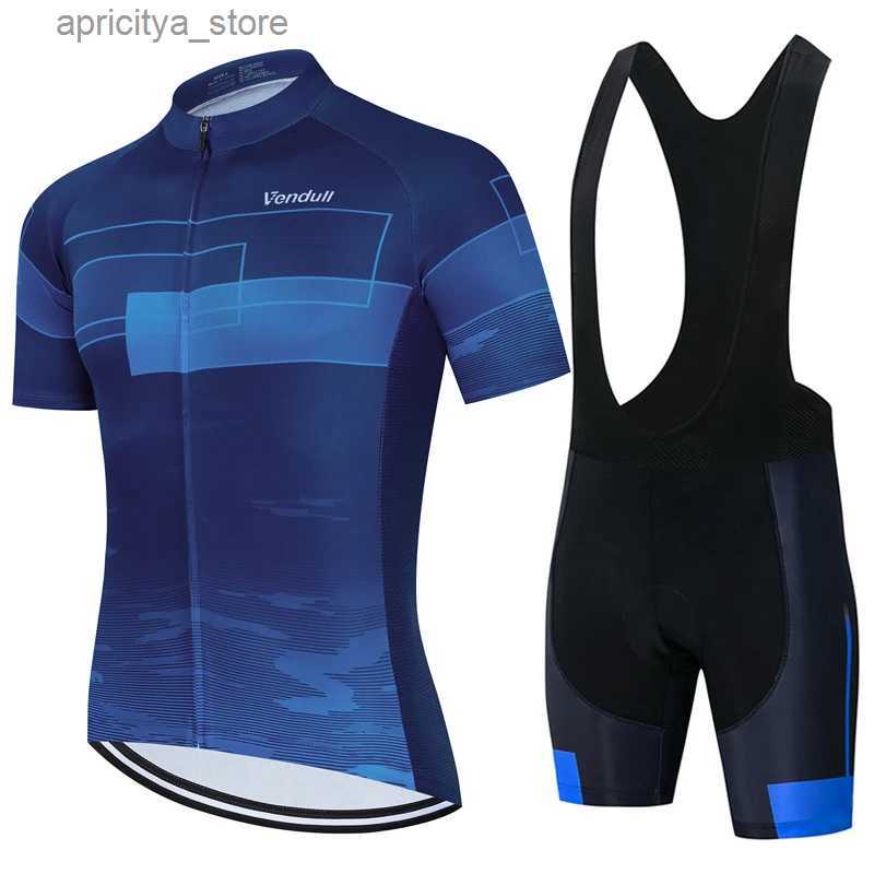Cycling Jersey Sets Men 2023 New Cycling Jersey Set Summer Short Seve Breathab MTB Bike Cycling Clothing Maillot Ropa Ciclismo Uniform Suit L48-image-965731721