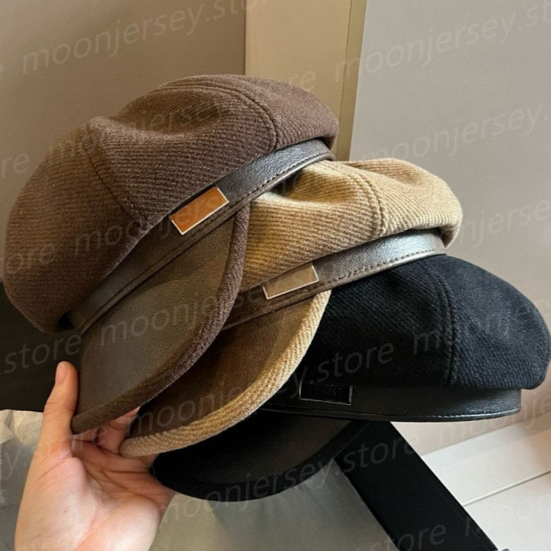 Des créateurs de mode Berets pour les femmes de style britannique Luxury Hiver's Caps Painter's Hat Festival Cadeaux 29740
