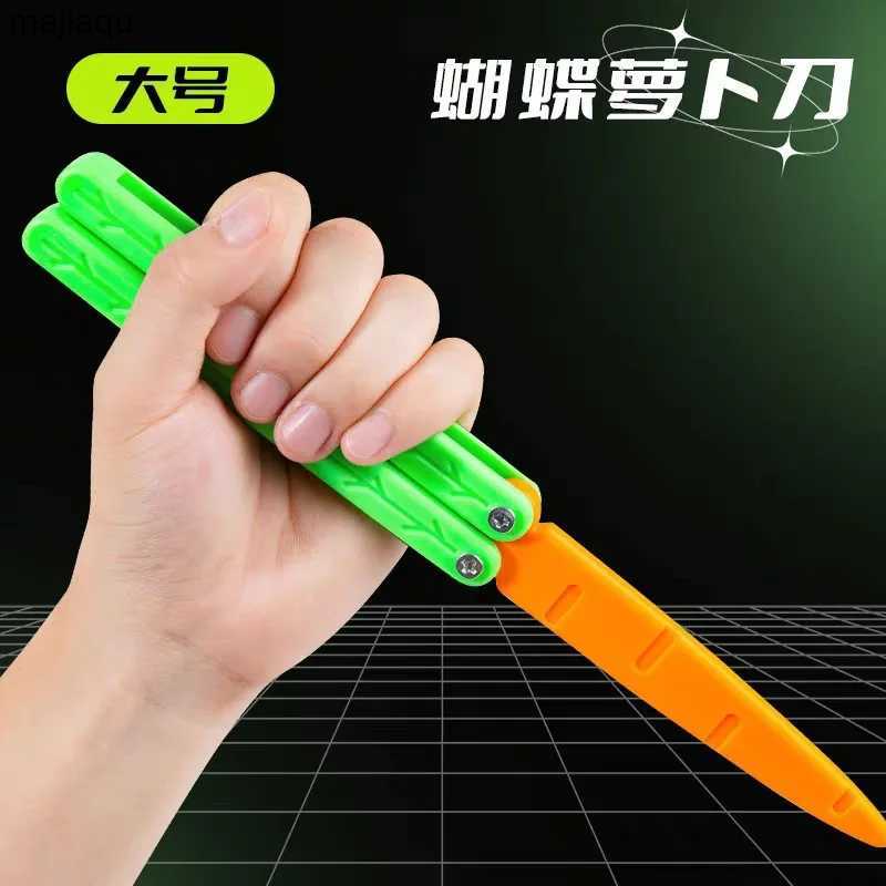 Decompression Toy Novelty Toy Butterfly Radish Knife Funny Couple Interaction Fingertip Decompression Toy Children Gifts 3D Samurai BladeL2404-image-965830647