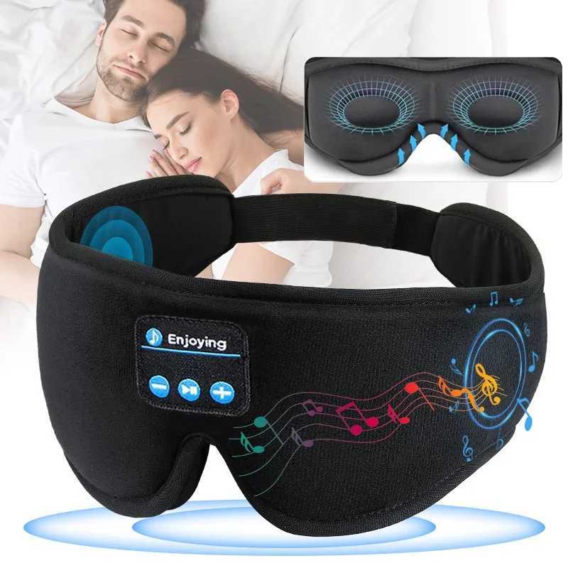 Sleep Masks 3D Eye Mask Music Play Sleeping Headphones with Built-in HD Speaker Mask For Sleep Headphones Bluetooth z24115-image-1033009820