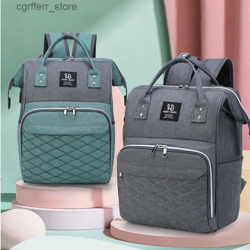 Diaper Bags Large Mommy Daddy Bag Waterproof Diaper Bag Large Maternity Pack Nappy Bag Women Travel Backpack for Dad Babies Accessories L410-image-965404960