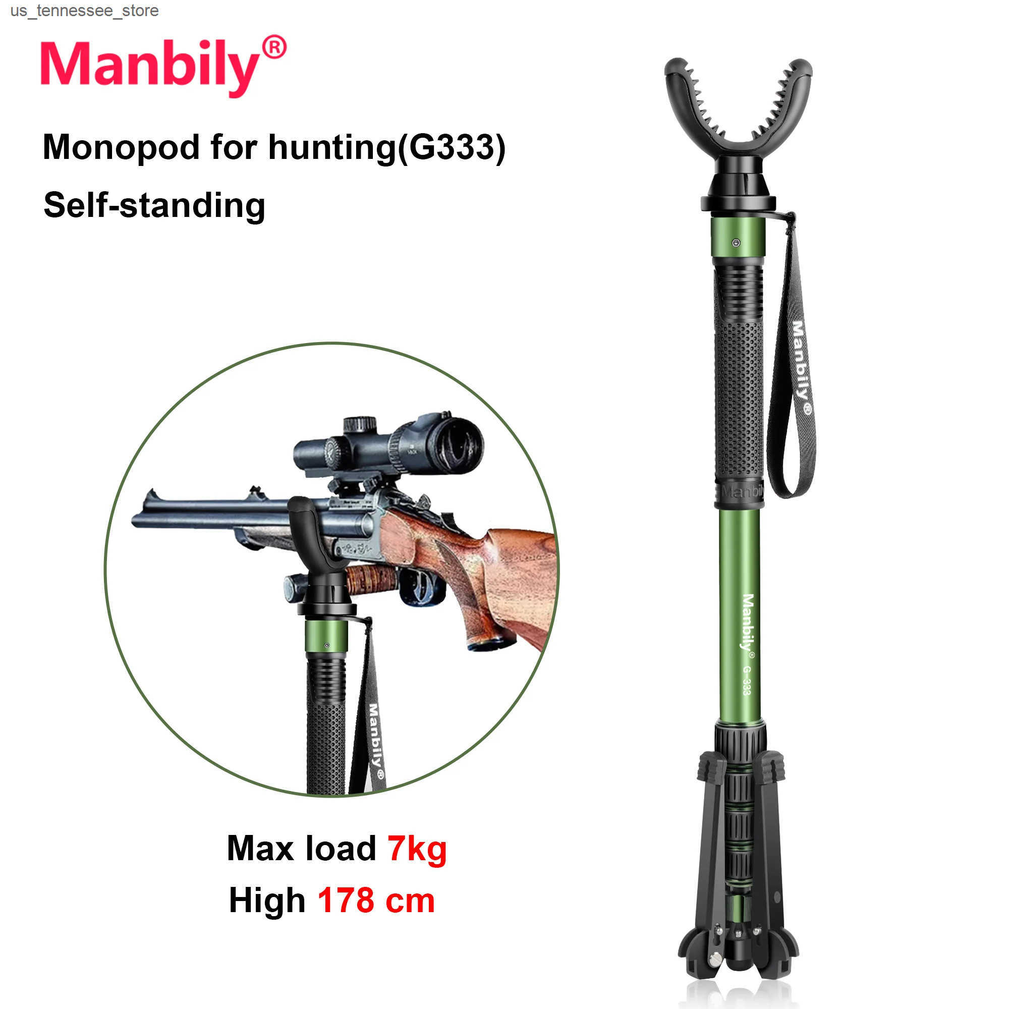 Selfie Monopods Portable tripod camera for DSLR smartphones aluminum rotating shooting stick for 1/4 inch 3/8 inch hiking and hunting accessories-image-1032963331