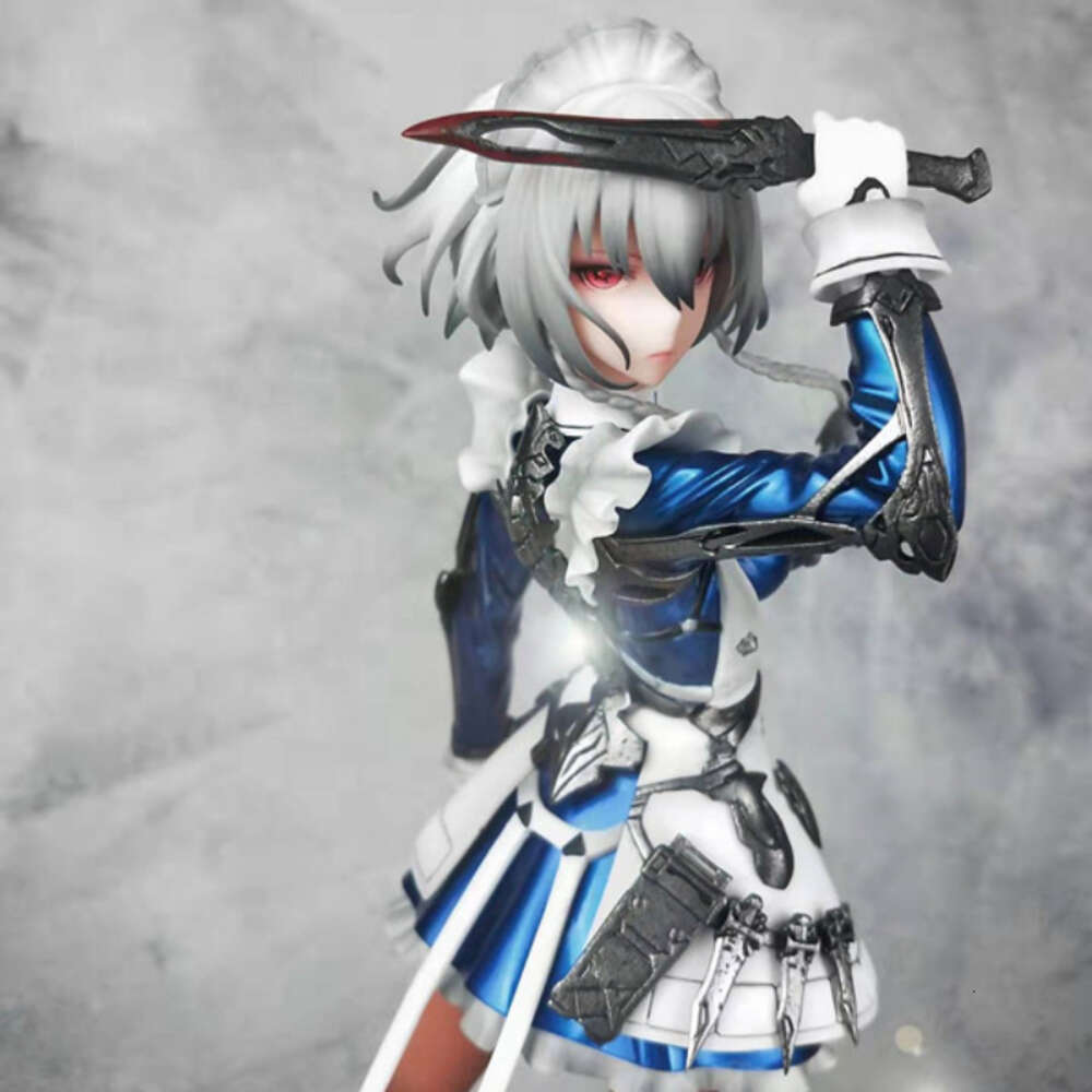 Anime Manga 1/7 Die-casting Resin Figure Touhou Project Sakuya Izayoi Unassembled and Unpainted Kit Free Delivery-image-965540911