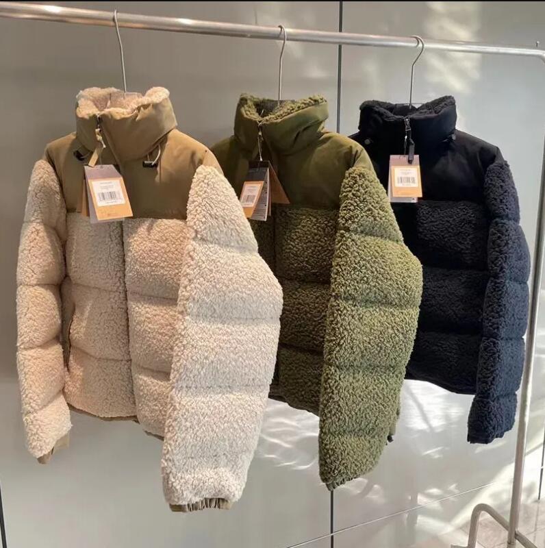 Men Short Jacket Men Short Jacket Women's Winter Fleece Puffer Sherpa Women Faux Shearling Outerwear Outerwear Coats outerwear Female Suede Fur