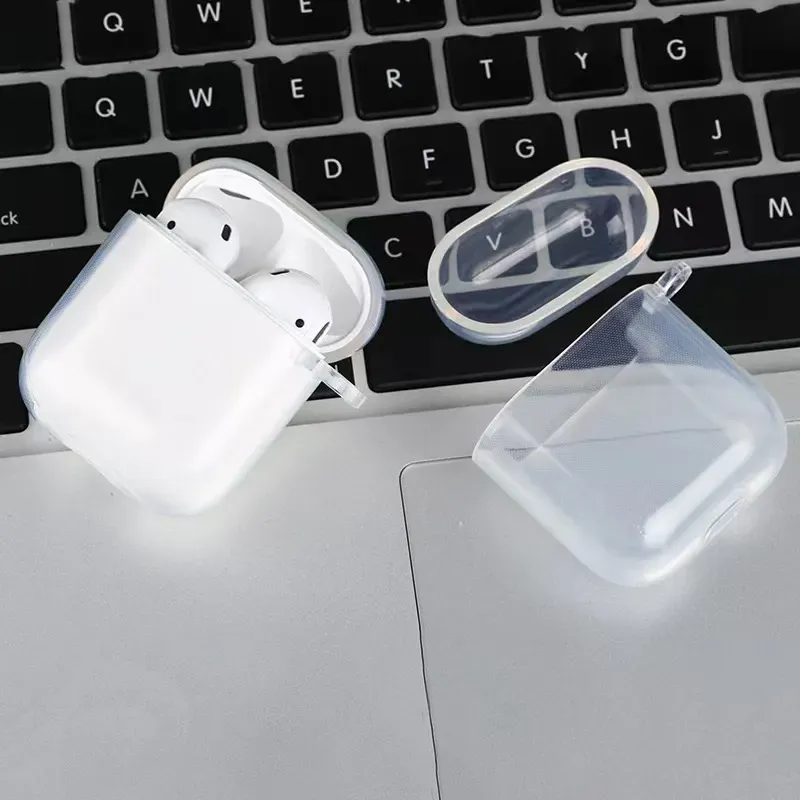 for AirPods Pro 2 Air Gen 3 AP3 AP2 H1 Chip Transparency Metal Hinge Cases Wireless Charging ANC Bluetooth Headphones pk Pods 2 AP Pro AP2 W1 Ear-image-973473437