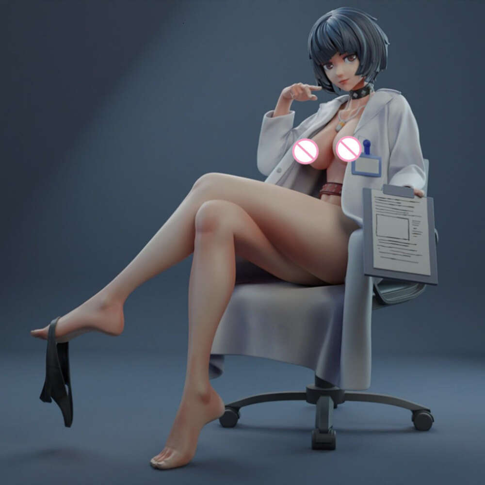 Anime Manga Psychologist Diy Resin Figure 1/24 Scale 75mm Vertical Height Assemble Model Kit Unassembled Amas Unpainted Statuettes Toy-image-965538851