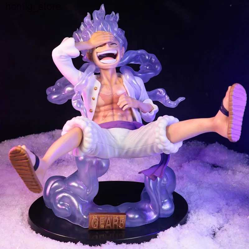 Toy Figures New One Piece Luffy Gear 5 Anime Figure Sun God Nikka PVC Action Figurine Statue Collectible Model Doll Toys for Children Gift Y24041-image-1096836582