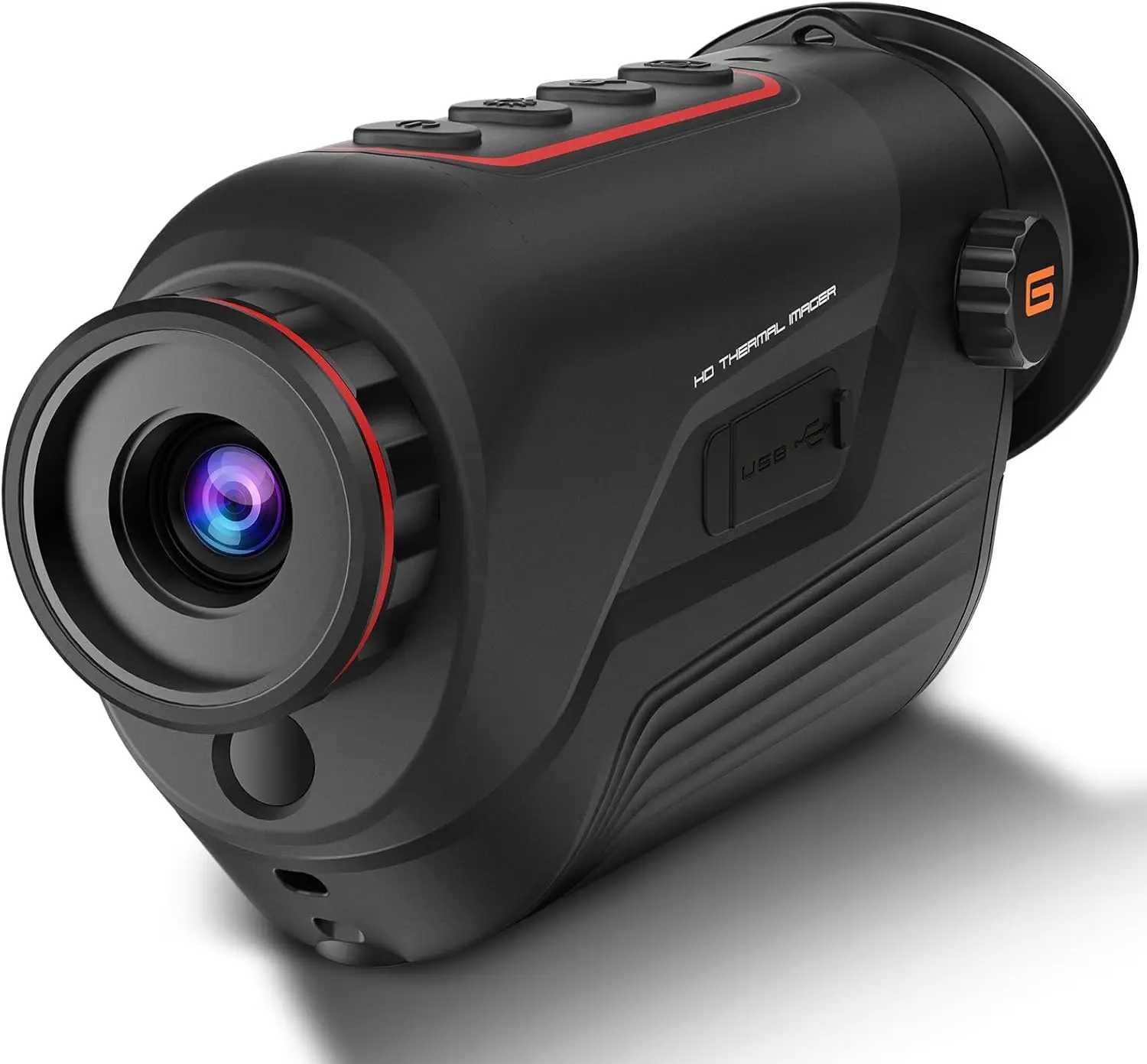 Telescopes Monocular 256x192 (25 Hz) Imaging Monoscope Camera for Adults 10mm Focal Lens Vision Goggles Thermal Sc z241115-image-1066423733