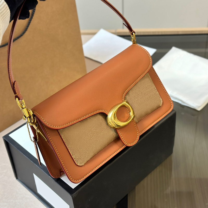 Bags handbag designer shoulder tabby tote bag black for women genuine leather female fashion crossbody Tabby Cross Body Bag underarm organ export-image-966303877