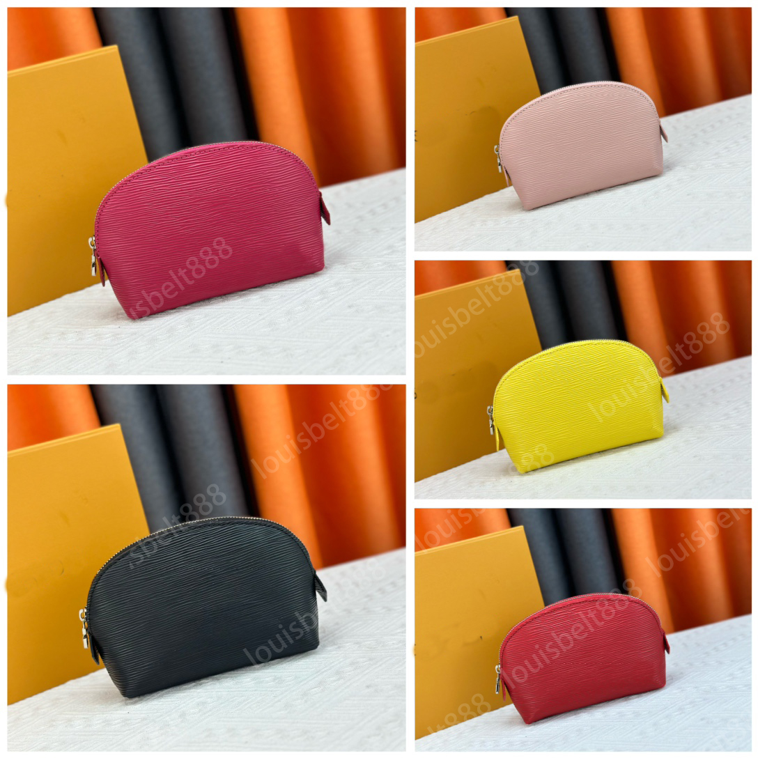 Designers Bag women Cosmetic Pouch Makeup Bags Lipstick pouch Mini Bag Toiletry Cases Luxury Clutch Travel Classic Purse card holder 11 colors si