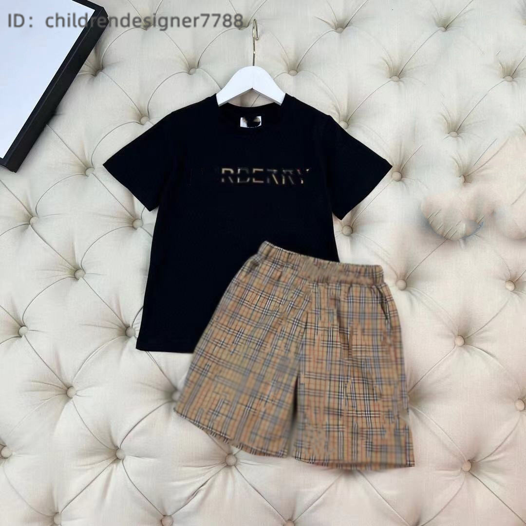 AAA Summer Clothing Sets Boys T-Shirt Cartoon Animal Print Designer Kids Clothes Girl Sports Two-piece Round Neck Short sleeve kids clothes-image-966368703