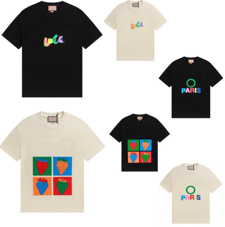 Women T Shirt Top Designer Tshirts for Men Women Tee Shirts With Letters Summer Short Sleeved Man Tee Woman Clothing Size S-XL-image-855404437