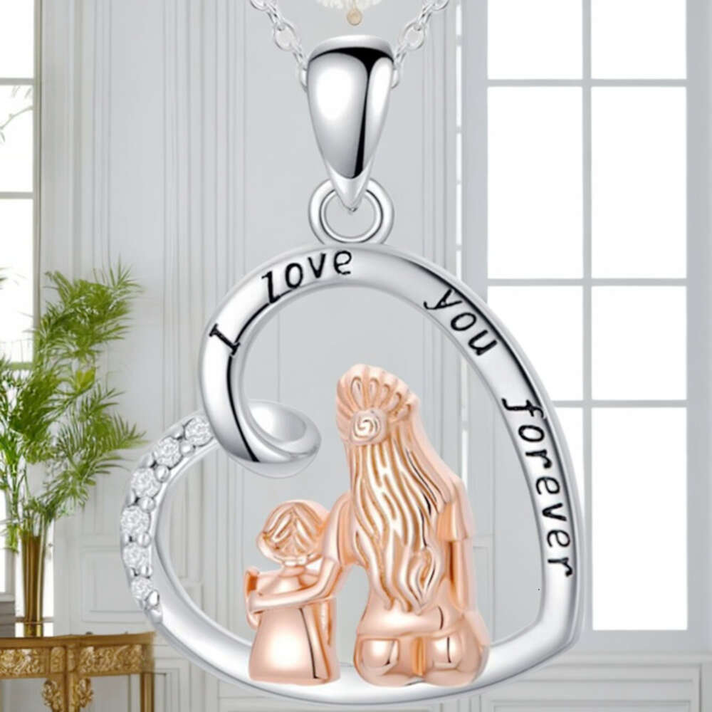 Cross Border Xiyin Nouveau produit Love Forever Love Collier Pendant en gros de bijoux européens et américains Amazon First