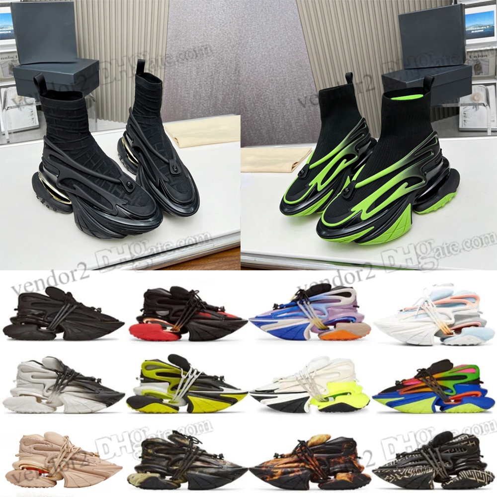 Unicorn Sneaker Designer Mode Chaussures de sport en plein air Chaussures décontractées en cuir Bas haut lambrissé en néoprène et baskets en cuir