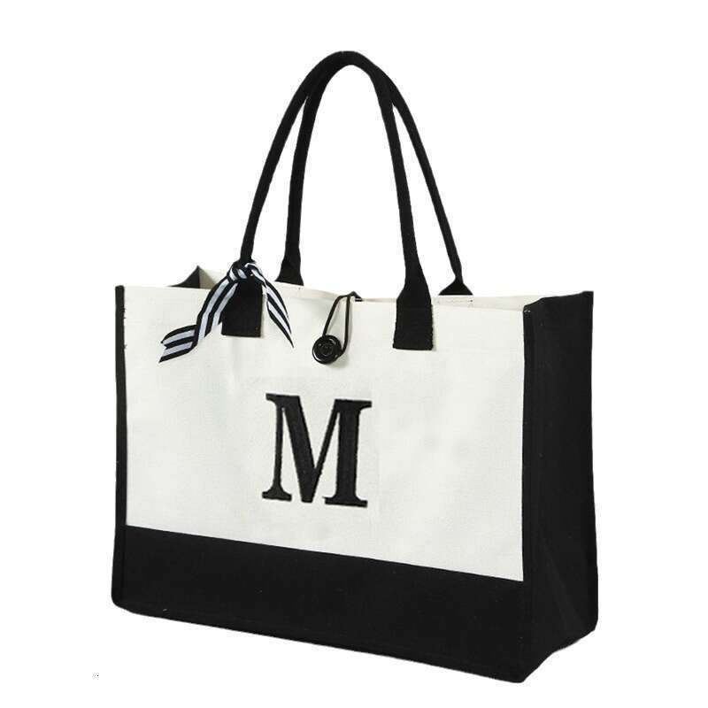 Tote fashionable and trendy shopping one shoulder hand held canvas Shiling bag portable