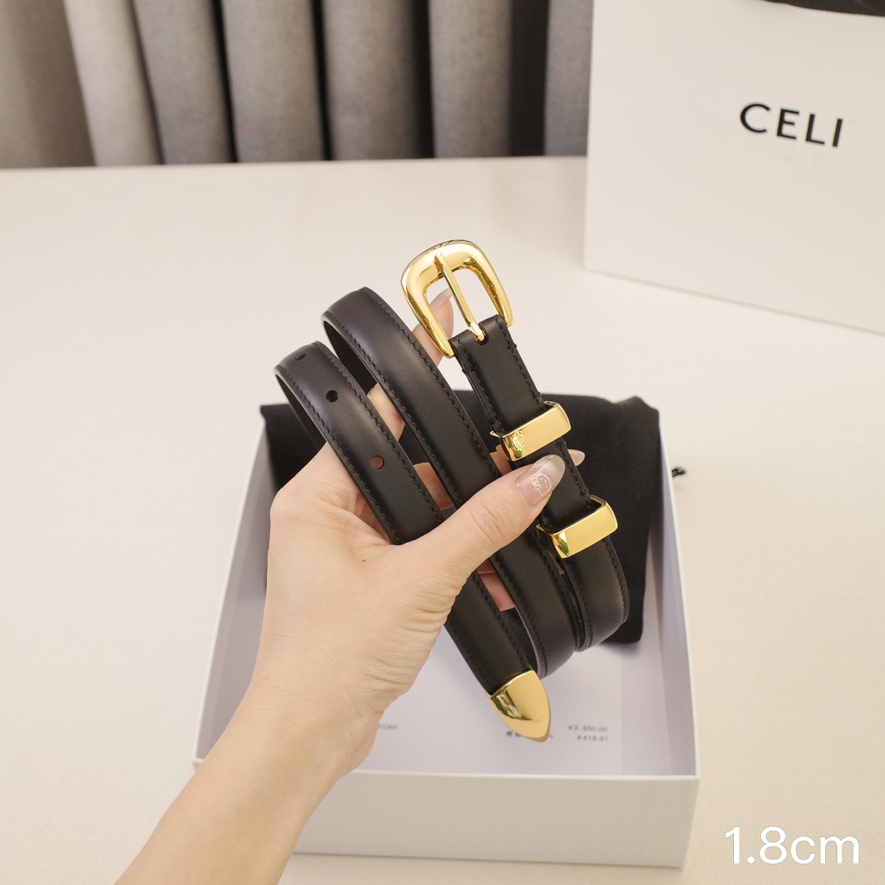 Mens Woman Belt Woman Fashion Gold Needle Buckle Womens Belts Genuine Cowhide Designer 12 Colors Style Optional High Quality-image-966760938