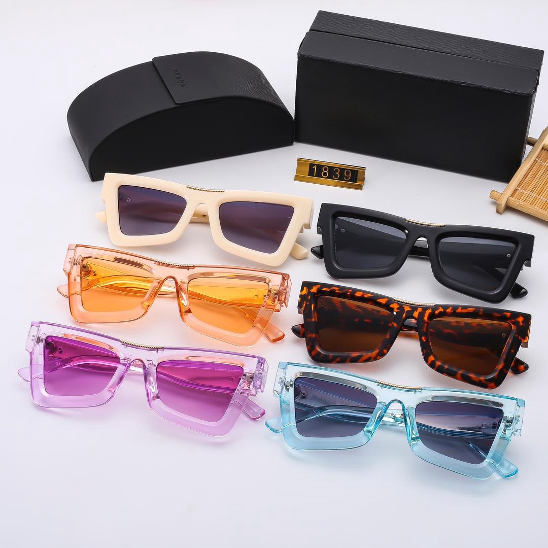 Fashion Designer P1839 Sunglasses Goggle Beach Sun Glasses with box-image-966872696