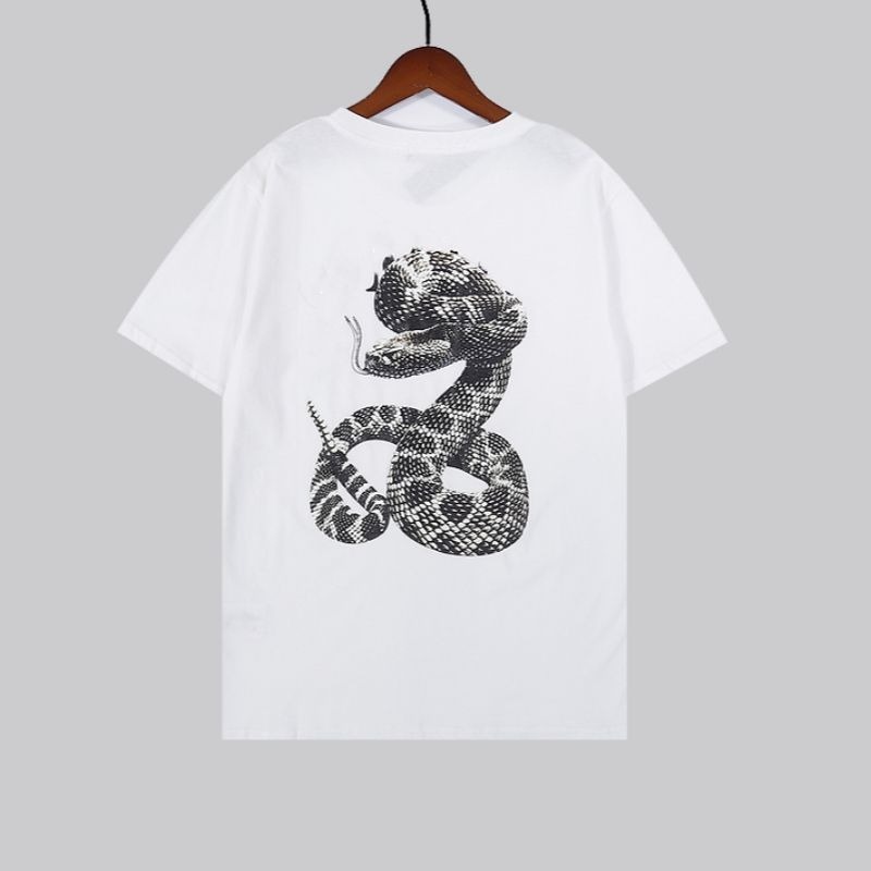 Famous Mens High Quality T Shirt Letter Print Round Neck Short Sleeve Black White Fashion Men Women High Quality Tees tees causle plus size-image-849259916