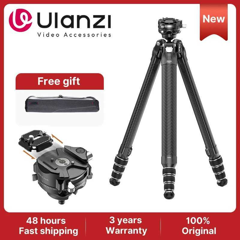 ipods Ulanzi TreeRoot Carbon Fiber Tripod Falcam Quick Lock Travel Tripod F38pro Quick Install Professional Photography Camera SLR S2411196-image-1033606927