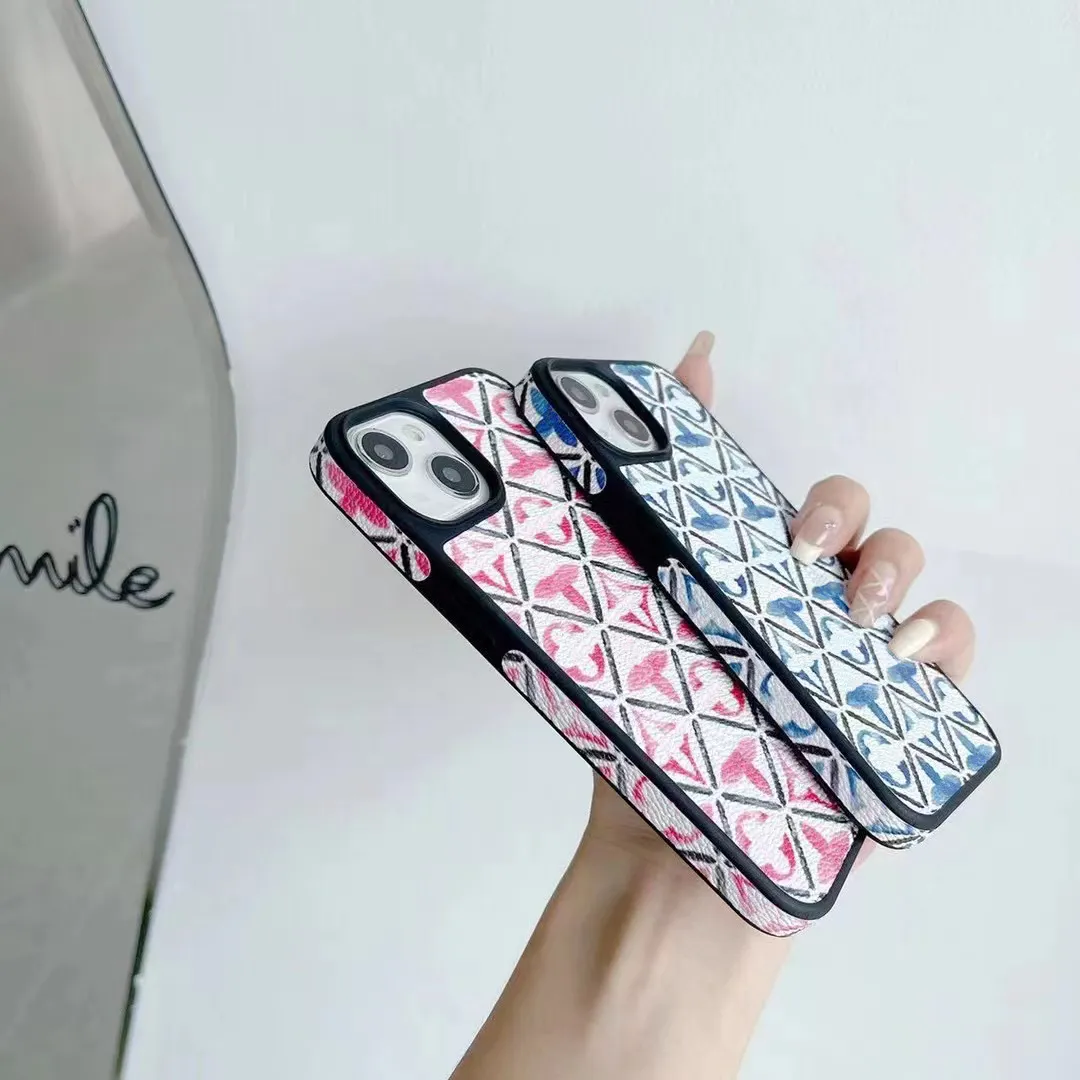 Designer Leather Phone Case iPhone 15 14 13 12 Pro Max Designer Hi Quality Purse 18 17 16 15pro 14pro 13pro 12pro Cases with Logo Box 0701 Man Wo-image-967190836