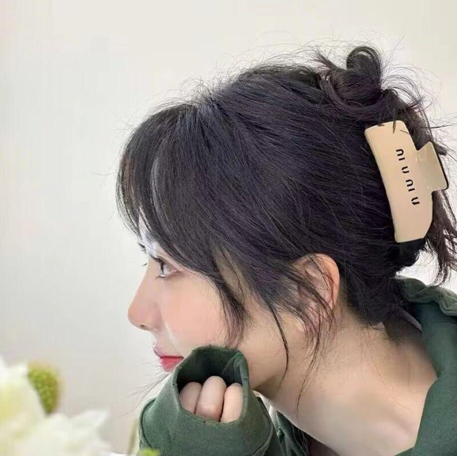Fashion Letter Hair Clip For Women Hairpins Hairgrips Clamps Claw Clips Brand Hair Clips Barrette Designer Jewelry Hair Accessories-image-1033552643