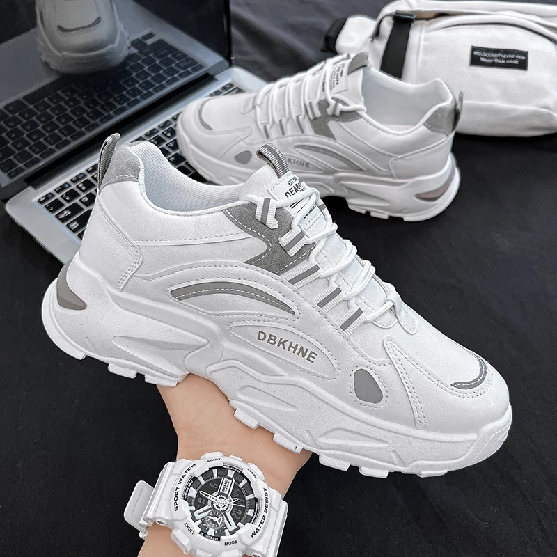 Mens Shoes Spring and Summer Canvas Breathable Casual Board Shoes Mens Fashion Trend Low White Shoes Sneakers 250821