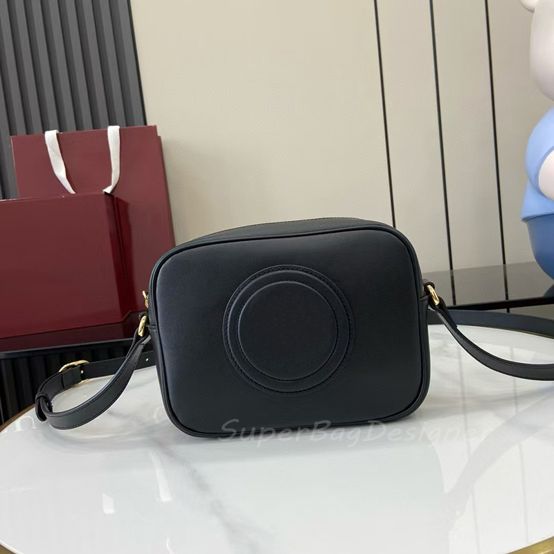 9A designer mini blondie camera shoulder bag burgundy women bags genuine leather vintage adjustable straps big capacity full packaging top quality