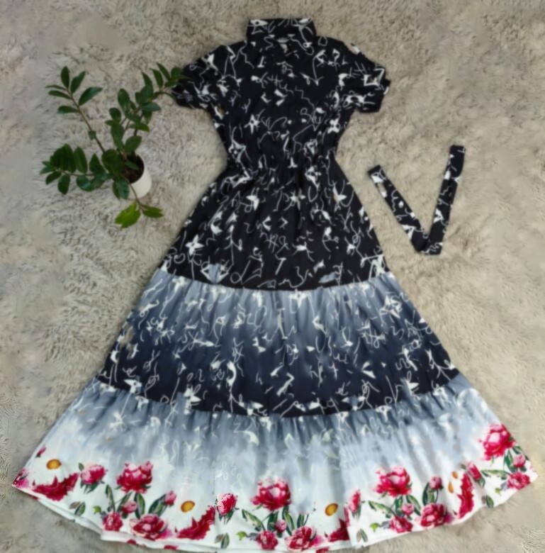 Designer women's casual dress new Luxury brand letter printed short sleeved Fashion coat Women Shirt Dress