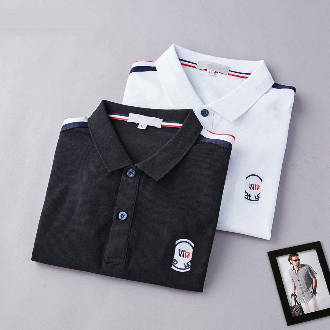 Mens Polo Shirt Designer Man Fashion Horse T Shirts Casual Men Golf Summer Polos Shirt Embroidery High Street Trend Top Tee Asian size M-XXXL #56-image-967489734
