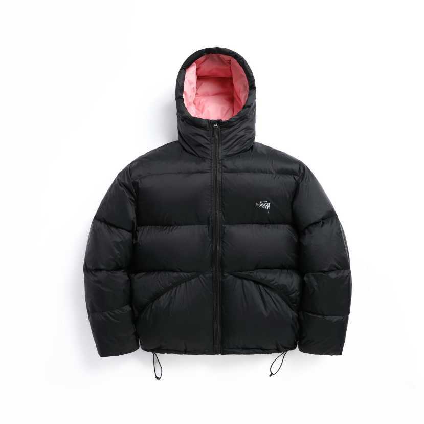 Veste coton Stu Veste pour hommes et femmes Couleur solide tout-en-un manteau à capuche hivernal pain décontracté Pain T241120