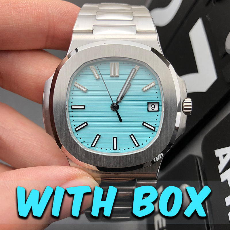 Mens Watch Designer Watches High Quality Top PP 5711 3AAA Classic 40MM Sports Automatic Mechanical Watch 904L Stainless Steel Sapphire Waterproof With Box 