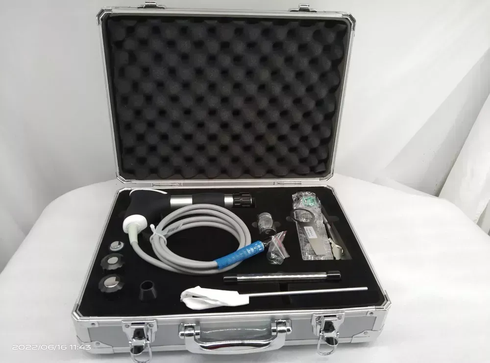mb100 CE Approved Air Pressure ESWT Shock Wave Therapy Equipment Medical Device with 2 handles for ed