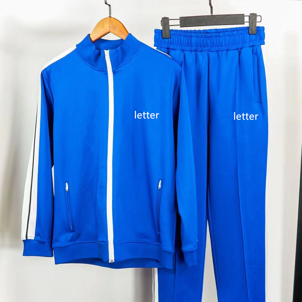 Mens Tracksuits mens tracksuit designer track suit set mens fashion set plus size sweat suit casual letter printed zip long slve sweat pant for m