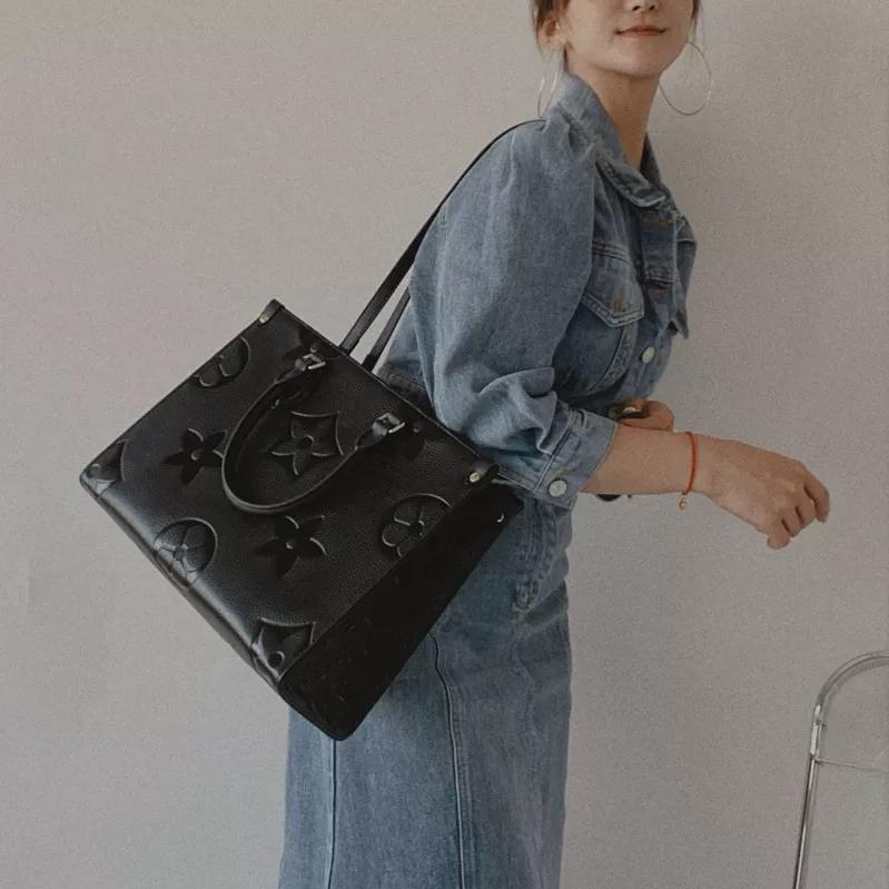 Sac de créateur Femmes crossbody on the gout fleur fleur de grande capacité Embrayage GM MM sac fourre-tout Fashion Bagous sur les femmes sacs à