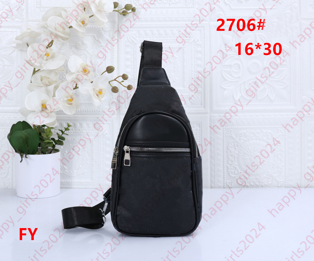 Luxury Men Designer Bag Chest Pack Crossbody Man Women Shoulder Bags Leather Cross Body Bags designer fanny pack Sling Bag Wallet Hobos Chest bag