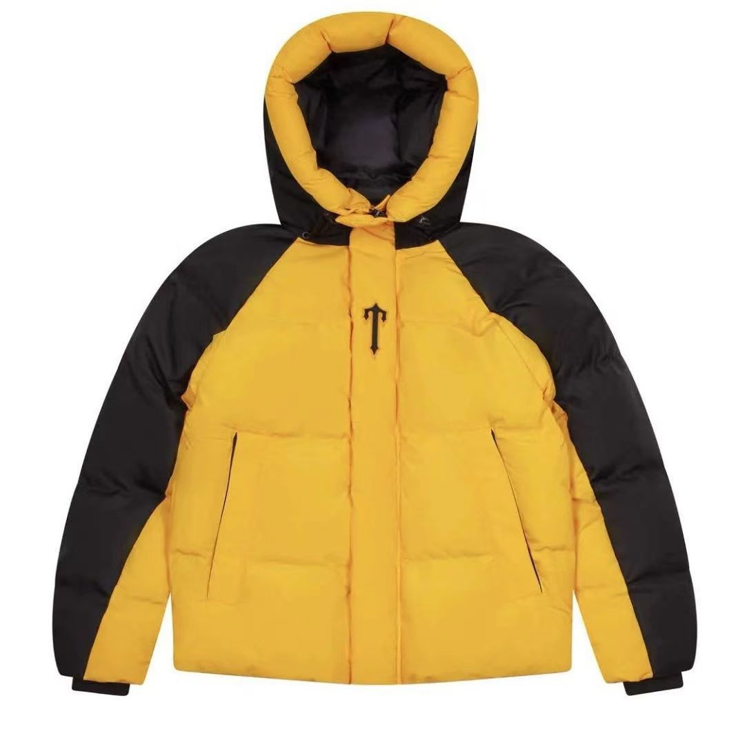 Trapstarlyness Puffer Jacket Down Jacket High Quality Street Gradient Color Trend Designer Jackets Men Woman Thick Warm Embroidered Clothing Puffer