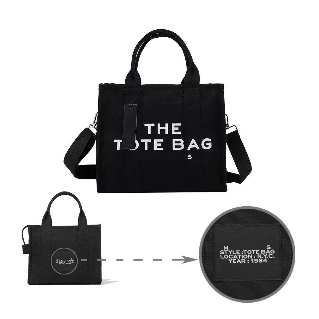 The Tote Bags Women Designer Bag Canvas Large Capacity Shopping Bags Luxury Handbag Clutch Pochette Bag Fashion Shoulder Bag Travel Totes Classic-image-999634534