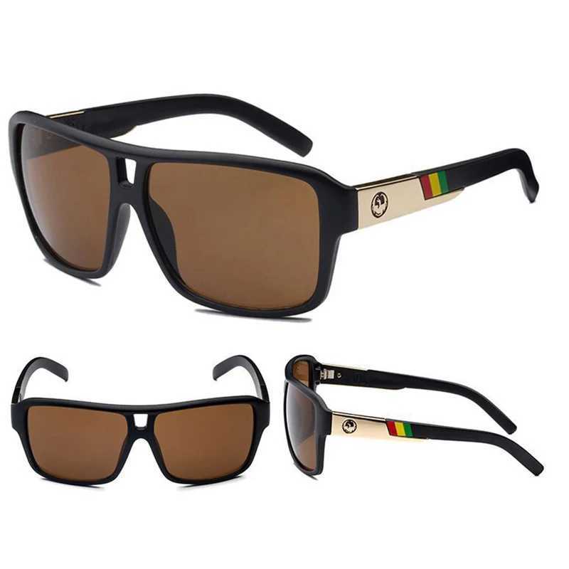 Sunglasses Brand Design Luxury Dragon Sunglasses Mens Fashion Retro Trend Car Driving Beach Cool UV400 Sunglasses Glasses H241121