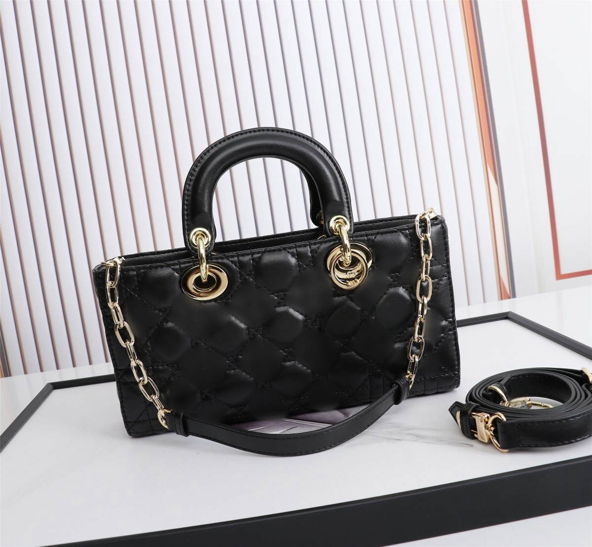 designer bag Shoulder Bags Women Handbag Classic Square Totes Hand Bag Luxury Brand Bright Leather for Bolsa Famini 