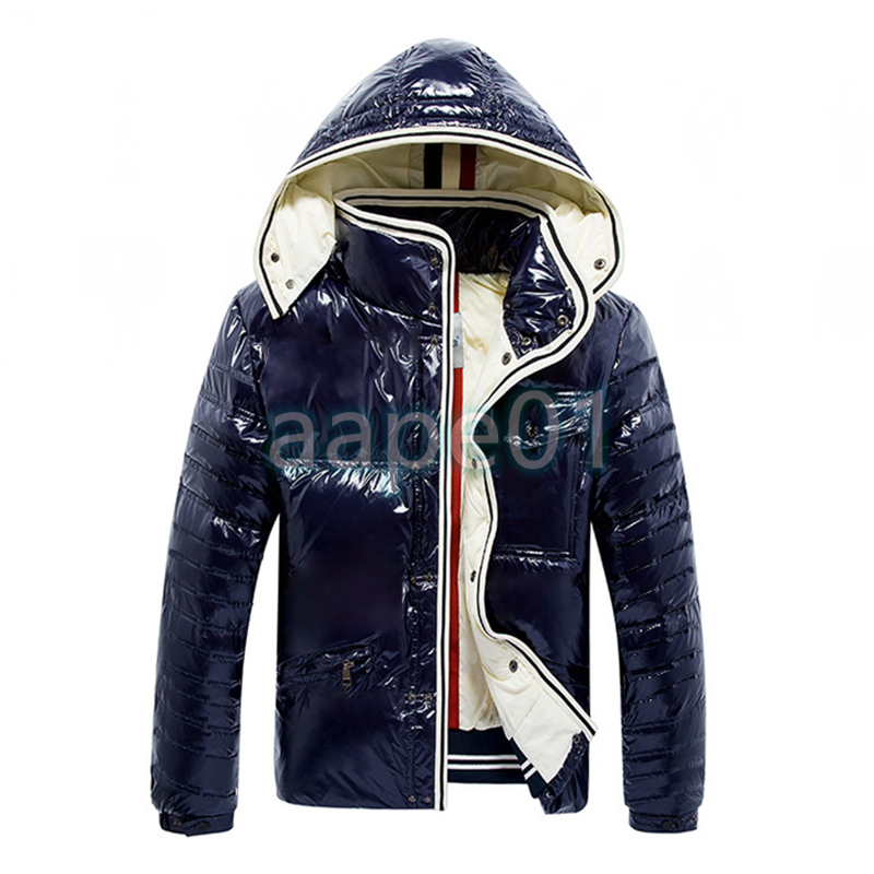 Luxury Mens Outerwear Down Parka Winter Jackets Womens Downs Parkas Fashion Brand Hooded Out Door Warm Down Jacket Coat Asian Size S-3XL