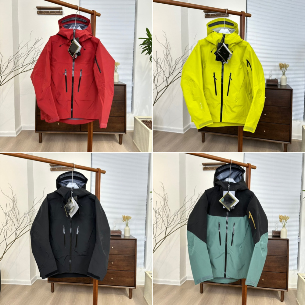 Men ARCS Jacket Three Layer Outdoor zipper jackets Waterproof warm Jackets For sports Women SV/LT GORE-TEXPRO Male Casual Lightweight Hiking FHWX
