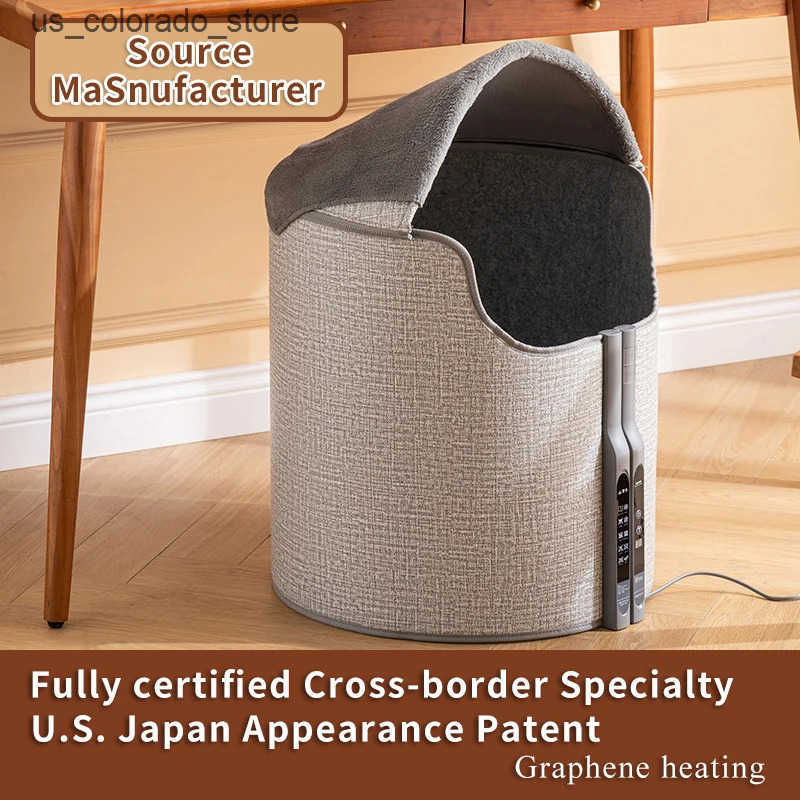 Space Heaters Foot Warmer Under Desk Heater Portable Space Heater for Office under Desk Quiet for Foot and Legs Quiet Electric Panel Heater L2409-image-1034421171