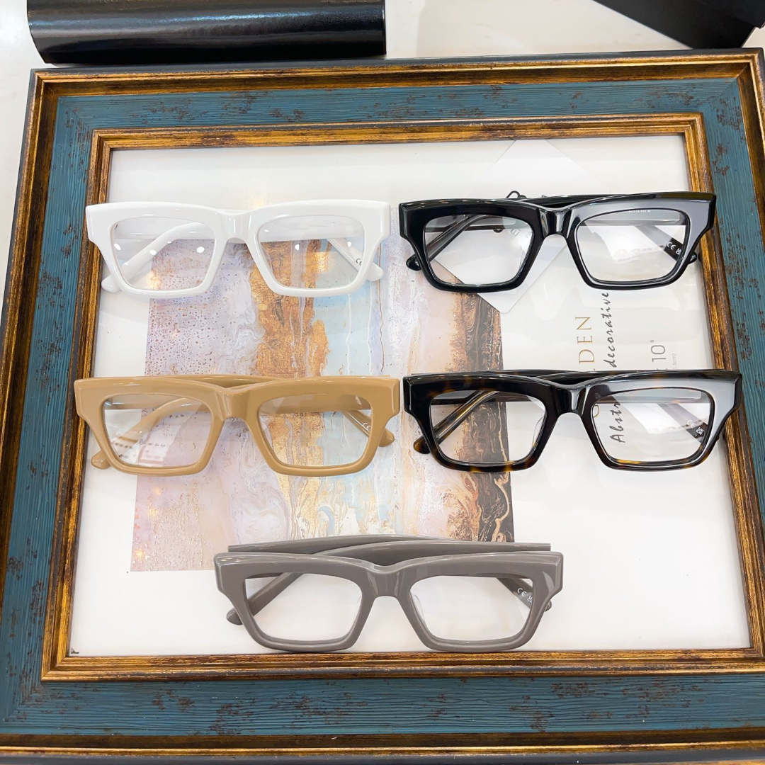 Designer Sunglasses Plate Square Glasses Fashion Unisex Optical Frame Fashion Transparent Frame Sunglasses-image-968498352