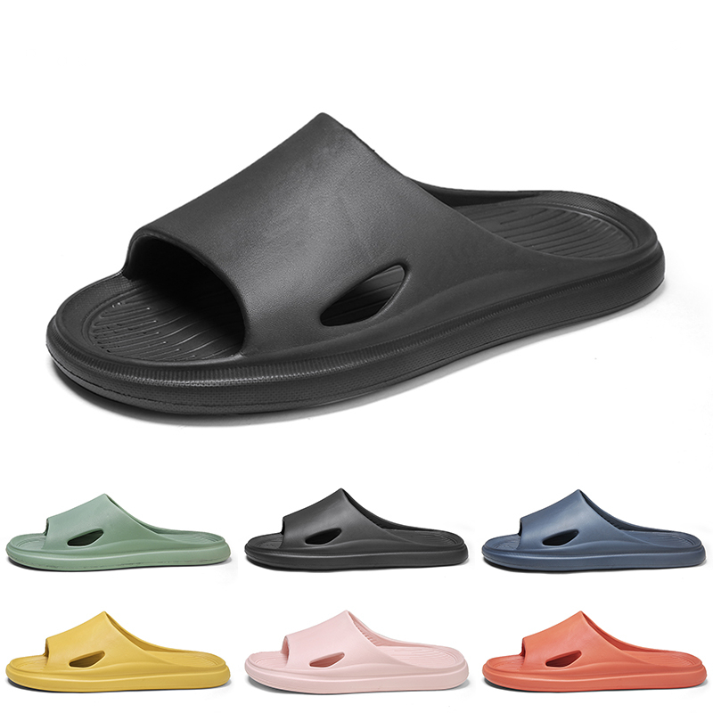 Men Women Summer Light Weight Bathroom Shower Slippers Silent Practical Couple Slide Comfortable Soft Mens Womens Home Indoor Outdoor Beach Sandals