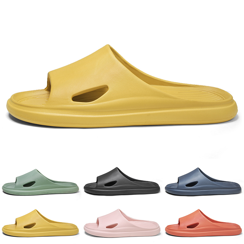 Men Women Summer Light Weight Bathroom Shower Slippers Silent Practical Couple Slide Comfortable Soft Mens Womens Home Indoor Outdoor Beach Sandals